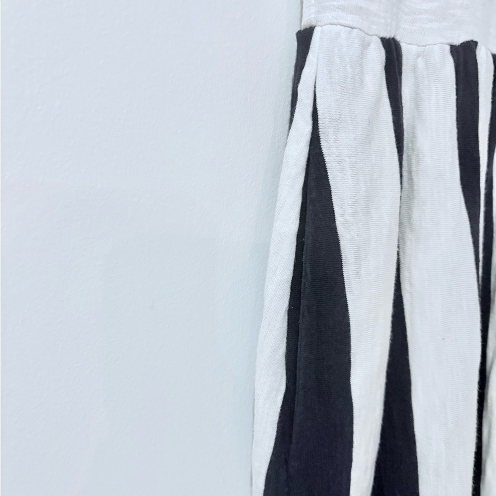 Boden Glorious British Striped Navy & White True Maxi Dress Sleeveless Pockets 8 - Picture 6 of 7